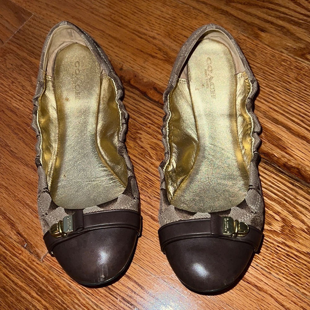 Coach Ballet flats Size 7